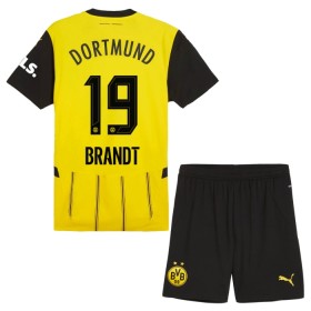 Borussia Dortmund Brandt 19 Barn Hjemmedrakt 2024-25 Kortermet